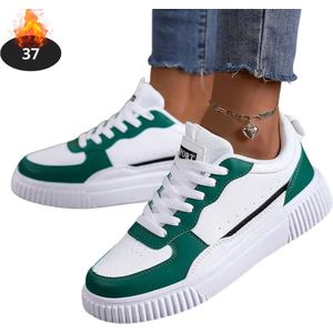 Bovista Schoenen Dames - Sneakers - Comfortabel - Casual - Volwassen - Groen - Maat 40.5