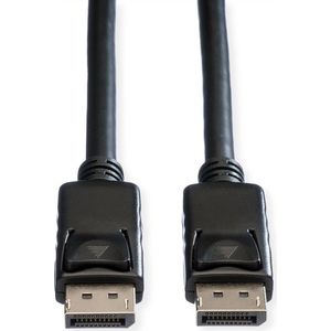 ROLINE DisplayPort Kabel, DP M/M, zwart, 10 m