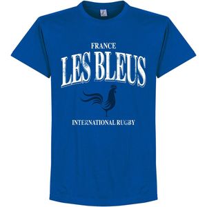 Frankrijk Les Bleus Rugby T-Shirt - Blauw - Kinderen - 116