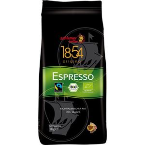 Schirmer - 1854 TransFair Bio Espresso Bonen - 1kg