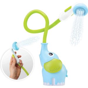 Handdouche Olifant Blauw - Bad En Douche Speelgoed Voor Baby's - Babybad Speelgoed Vanaf 0 Tot 2 Jaar - Schattig Cadeau Voor Baby's - Waterpret In Bad