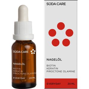 SÜDA CARE EVERYDAY Nagelolie flesje - Nagelriemolie met biotin en keratin - behandeling voor beschadigde nagels - 20 ml