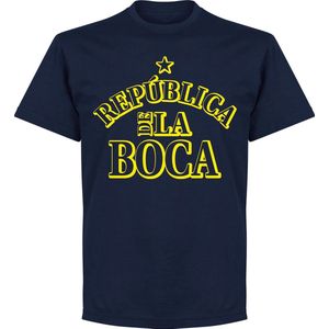 Republica De La Boca T-Shirt - Navy - S