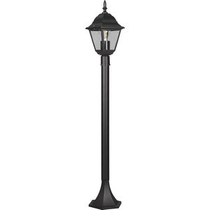 LED Tuinverlichting - Staand - Buitenlamp - Torna Zena - E27 Fitting - Spatwaterdicht IP44 - Mat Zwart - Aluminium