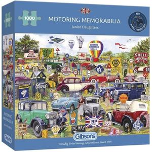 Motoring Memorabilia Puzzel (1000 stukjes)