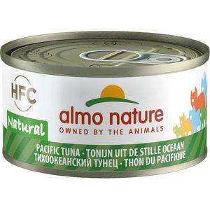 Almo Nature Natvoer voor Katten - HFC Natural - 24 x 70g - Tonijn uit de Stille Oceaan - 24 x 70 gram