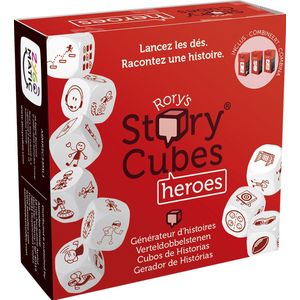 Rory's Story Cubes - Heroes: Fantasierijke pret voor alle leeftijden | 1+ spelers | 2-4 spelers | 20 minuten speeltijd