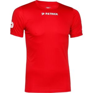 Patrick Power Shirt Korte Mouw Kinderen - Rood | Maat: 7/8