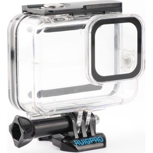 Mobigear - Hoesje geschikt voor GoPro Hero 8 Shockproof Hardcase Hoesje Waterdicht| Doorzichtig Hoesje Hero 8 - Transparant