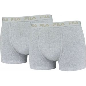 Fila men's boxers 2-pack grey, l