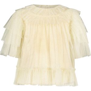 Le Chic C312-5102 Meisjes blouse - Pearled Ivory - Maat 110
