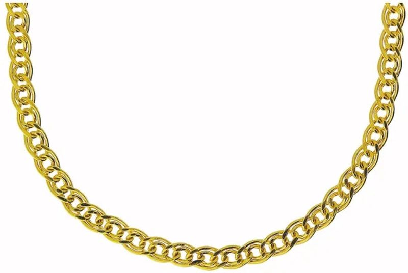 Gouden Ketting Anker Dubbel Schakel 3.5 mm 50 cm 14 karaats