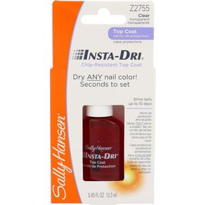 Sally Hansen Insta-Dri Top Coat & Base Coat Nagellak - Transparant