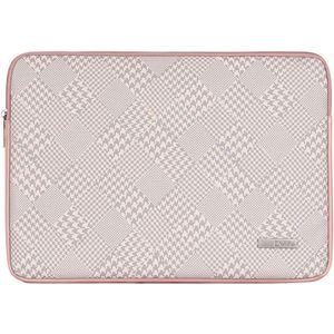 Canvas Artisan Laptopsleeve 11 inch - Laptophoes - Pied-de-poule