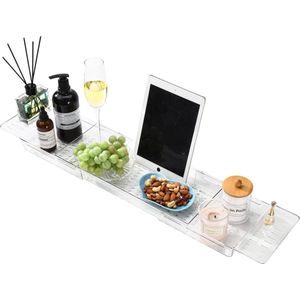 Elegant en Functioneel Uittrekbaar Badrek voor Luxe Badervaring