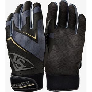 Louisville Slugger Genuine Batting Gloves V2 - Black - YL