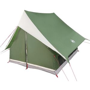 vidaXL - Camping - Tent - A-Frame - 3-Persoon - Groen - Waterdicht