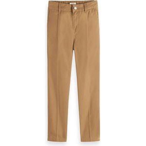 Scotch & Soda - Lange Broek - Beige - Maat 128