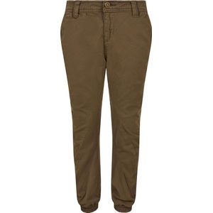 Kinderen - Jongens - Boys Stretch Jogging Pants olive