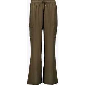TwoDay dames cargo pantalon donkergroen - Maat S