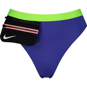 Nike Swim Colorblock High Waist Bikini broekje Sneldrogend, platte naden, ondoorzichtig dankzij de binnenvoering