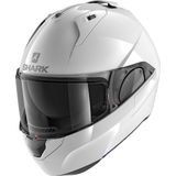 SHARK EVO ES BLANK Motorhelm Systeemhelm Wit - Maat XS