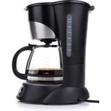 Tristar Koffiezetapparaat met 0.75L inhoud - Filterkoffiezetapparaat - Zilver - Zwart
