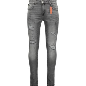 Gabbiano Jeans Ultimo Jeans 821751 Antra Destroyed Mannen Maat - W28 X L34