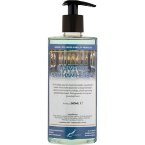 Douchegel Hammam Herbal 500 ml - met gratis pomp - Showergel
