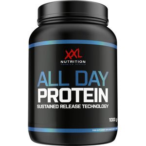 XXL Nutrition - All Day Protein - Eiwitpoeder, Proteïne poeder, Eiwitshake, Proteïne Shake, Whey Protein - Yoghurt Framboos - 1000 Gram