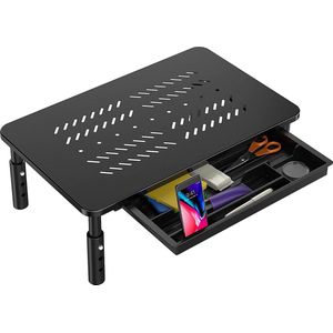 Monitorstandaard verhoger, metalen computerstandaard - Dual Monitor Stand Riser