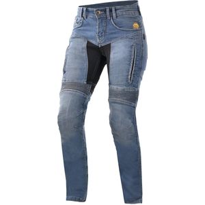 Trilobite 661 Parado Slim Fit Ladies Jeans Light Blue Long 32 - Maat - Broek