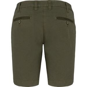 Bermuda/Short Dames 42 NL (44 FR) Kariban Washed Light Khaki 100% Katoen