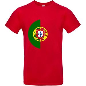 Portugal T-shirt Rood - shirt