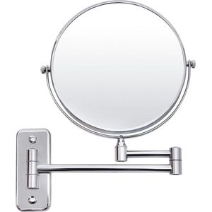 7-voudige + normale cosmetische spiegel wandspiegel scheerspiegel vergrotende spiegel 8-inch make-up spiegel dubbelzijdige wandspiegel BBM713