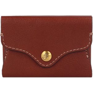 FOSSIL Kaarthoes Heritage Card Case Brown Bruine
