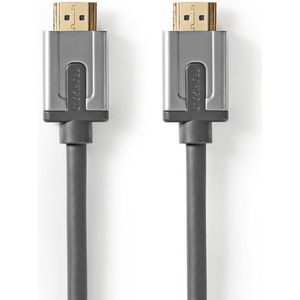 Ultra High-Speed HDMI™-Kabel met Ethernet | HDMI-Connector - HDMI-Connector | 1,0 m | Antraciet