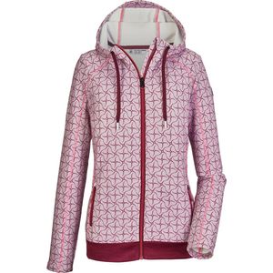 Killtec dames vest - fleece zomer vest - oudroze - 39136 - maat 38