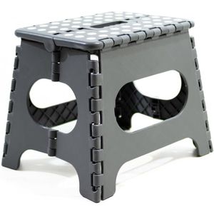 Multifunctionele opvouwbare kruk - stevige keukenkruk - 1 stuk - pvc - 27x33x26,5 cm