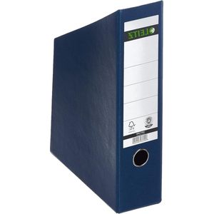 Magazijnverzamelaar 80 mm rugbreedte A4 hard karton opvouwbaar blauw 24230035 - opbergdoos - archiefopslag tijdschriftencassette karton
