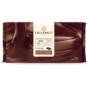 Callebaut blok zachte melkchocolade 5 KG - 665