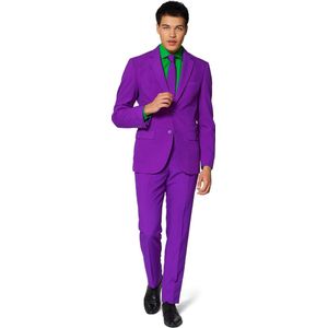 OppoSuits Purple Prince - Mannen Kostuum - Paars - Feest - Maat 52