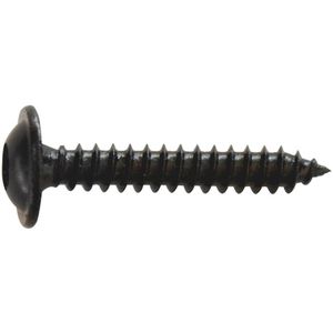 Wurth - Zelftappende schroef Conform DIN 7981, zwart - x 100 st - Soort aandrijving Binnen-TX Interne aandrijving TX25