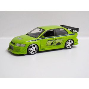 Jada Toys 1/24 Mitsubishi Lancer EVO VII uit de film 2Fast2Furious