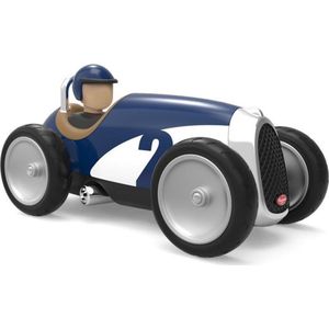 Baghera Retro Speelgoedauto Racer Blue