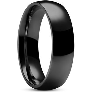 Lucleon - Heren - Titanium Ringen - Zwart