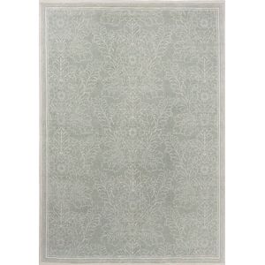 Vloerkleed Laura Ashley Silchester Pale Sage 81107 - maat 140 x 200 cm