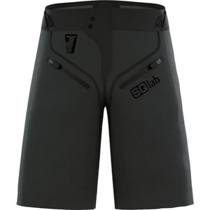 SQlab ONE OX Fietsbroek - Fiets short - Anti-slip - Waterdicht - Sneldrogend - Nylon/Polyester/Spandex - Zwart - Maat XXL