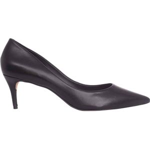 Mangará dames pumps Tenate leer - 6cm hak - Comfortabel - Zwart - Maat 39