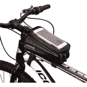 Swissten Telefoonhouder Fiets Waterdicht - XXL - Zwart